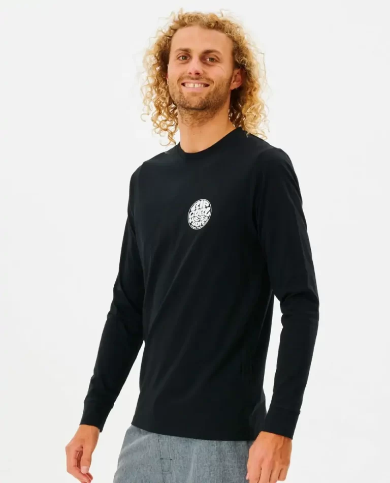 Rip Curl Rash Guards Men Icons Of Surf Long Sleeve Upf Rash Guard - 4