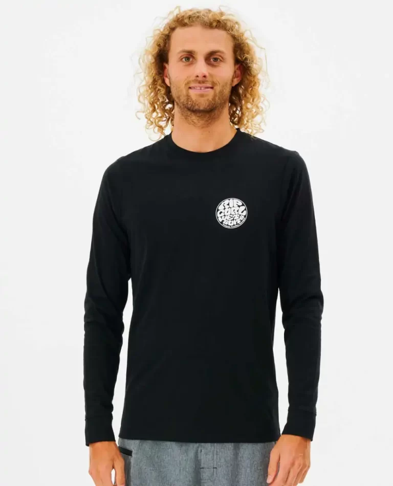 Rip Curl Rash Guards Men Icons Of Surf Long Sleeve Upf Rash Guard - 1