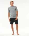 Rip Curl Rash Guards Men Shock Uv Short Sleeve Rash Vest - 4