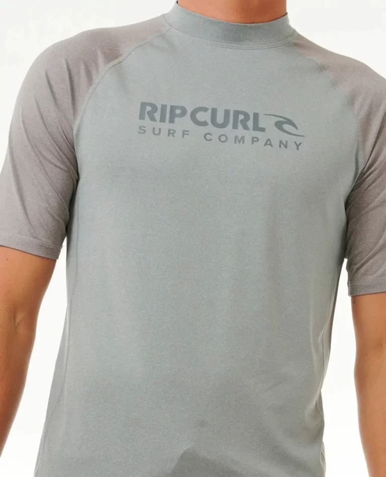 Rip Curl Rash Guards Men Shock Uv Short Sleeve Rash Vest - 5