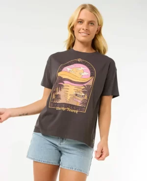 Rip Curl Rash Guards Sun & Sea Relaxed Tee Women - 1