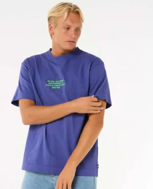 Rip Curl Raw Energy Star Tee Men Tees & Tanks - 1