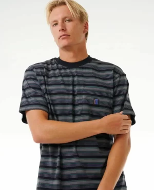 Rip Curl Search Stripe Tee Men Tees & Tanks - 1