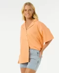 Rip Curl Shirts & Tops Cala Vadella Textured Shirt Women - 2