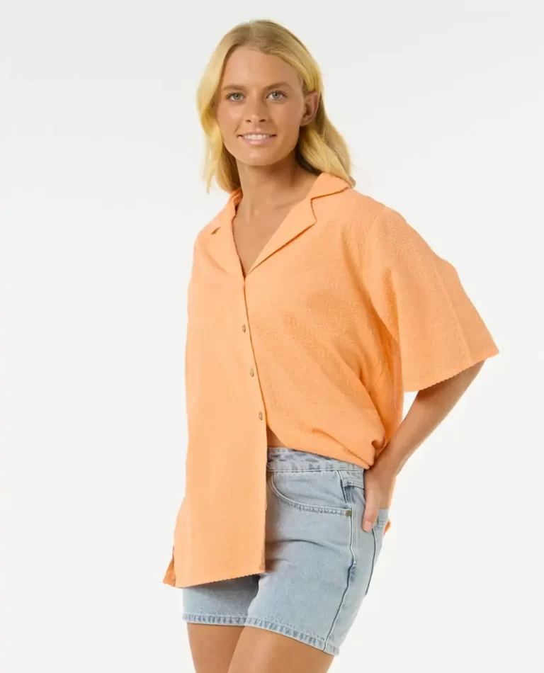 Rip Curl Shirts & Tops Cala Vadella Textured Shirt Women - 2