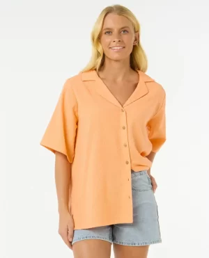 Rip Curl Shirts & Tops Cala Vadella Textured Shirt Women - 1