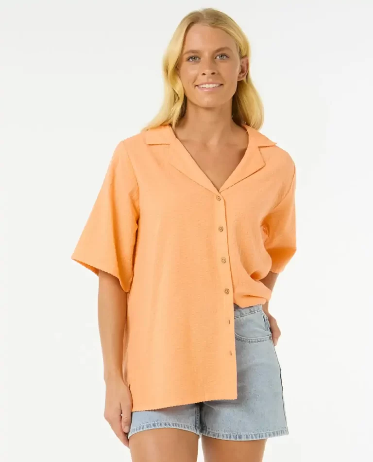 Rip Curl Shirts & Tops Cala Vadella Textured Shirt Women - 1