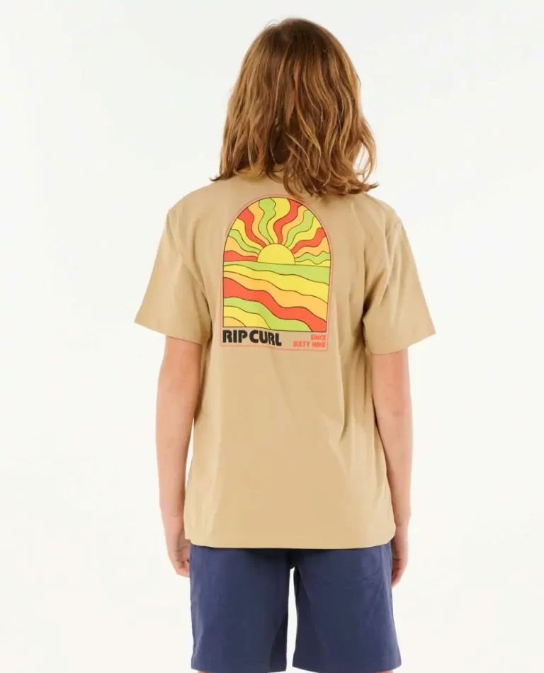 Rip Curl Surf Revival Sunsets Tee Kids Tops & Tees - 2