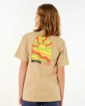 Rip Curl Surf Revival Sunsets Tee Kids Tops & Tees - 5