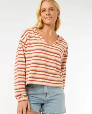 Rip Curl Sweaters Women Bobbi Knit Hood - 1