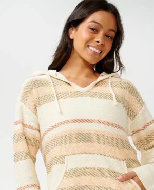 Rip Curl Sweaters Women Desert Dreams Stripe Poncho - 1
