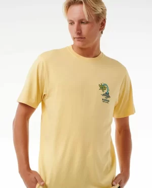 Rip Curl Tees & Tanks Men Wish You Were Here Desto Tee - 1