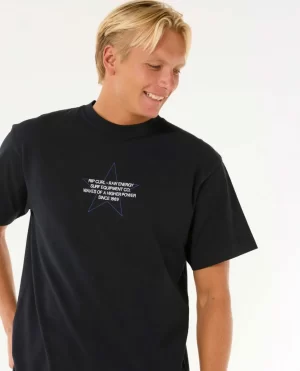 Rip Curl Tees & Tanks Raw Energy Star Tee Men - 1