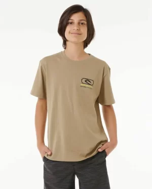 Rip Curl Tops & Tees Future Evolution Logo Tee Kids - 1