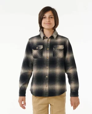 Rip Curl Tops & Tees Kids Count Flannel Shirt - 1
