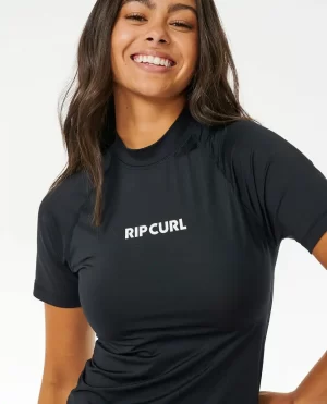 Rip Curl Women Classic Surf Short Sleeve Uv Rash Guard Rash Guards - 1