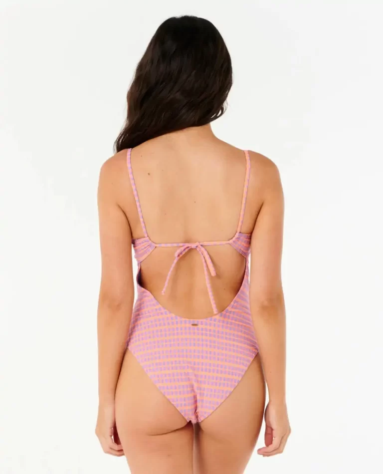 Rip Curl Women One Pieces Isles Plaid Good Coverage One Piece - 2