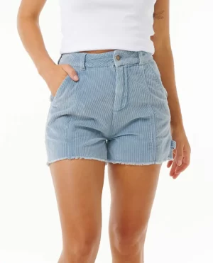 Rip Curl Women Pacific Dreams Cord Short Shorts - 1