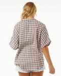 Rip Curl Women Shirts & Tops Premium Surf Check Shirt - 3