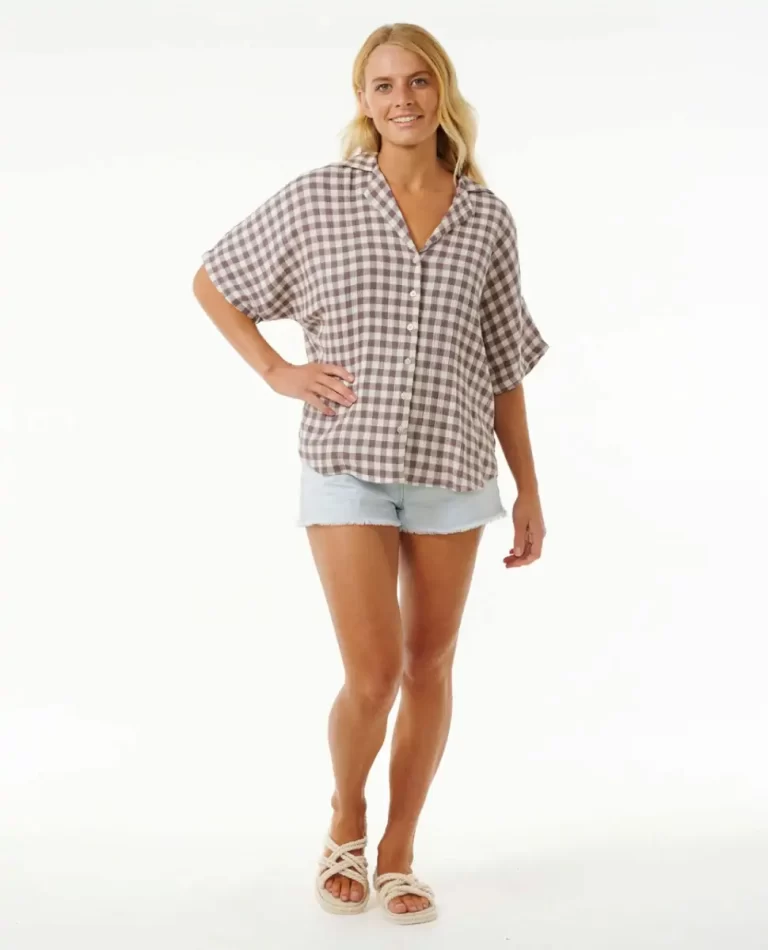 Rip Curl Women Shirts & Tops Premium Surf Check Shirt - 4