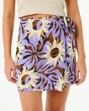 Rip Curl Women Skirts Sun Drenched Mini Wrap Skirt - 1
