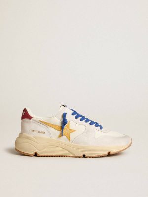 Running Sole Golden Goose Running Sole Ltd In Nappa With Leather Star And Suede Heel Tab Men - 1