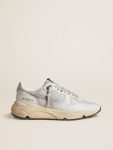 Running Sole In Nylon And Nappa With Rubber Star And Leather Heel Tab Women Running Sole Golden Goose - 1