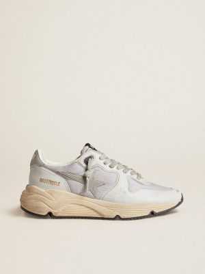 Running Sole In Nylon And Nappa With Rubber Star And Leather Heel Tab Women Running Sole Golden Goose - 1