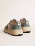 Running Sole Women's Running Sole In Pink Nylon And Light-Blue Suede With Silver Leather Star Golden Goose Women - 4