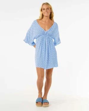 San Carlos Short Sleeve Cover Up Dress Rip Curl Women Swimwear - 1