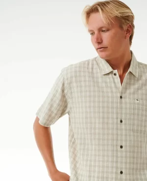 Shirts & Flannels Men Classic Surf Check Short Sleeve Shirt Rip Curl - 1