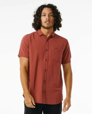 Shirts & Flannels Washed Short Sleeve Shirt Rip Curl Men - 1