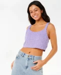 Shirts & Tops Premium Surf Check Crop Rip Curl Women - 1