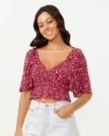 Shirts & Tops Rip Curl Beach Party Short Sleeve Top Women - 2