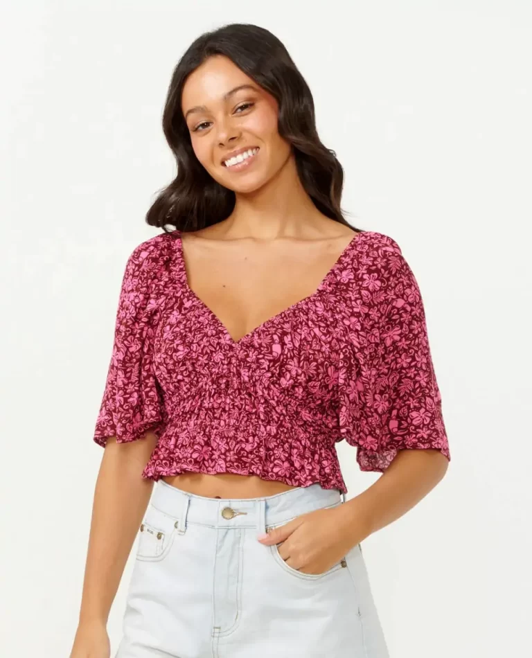 Shirts & Tops Rip Curl Beach Party Short Sleeve Top Women - 2