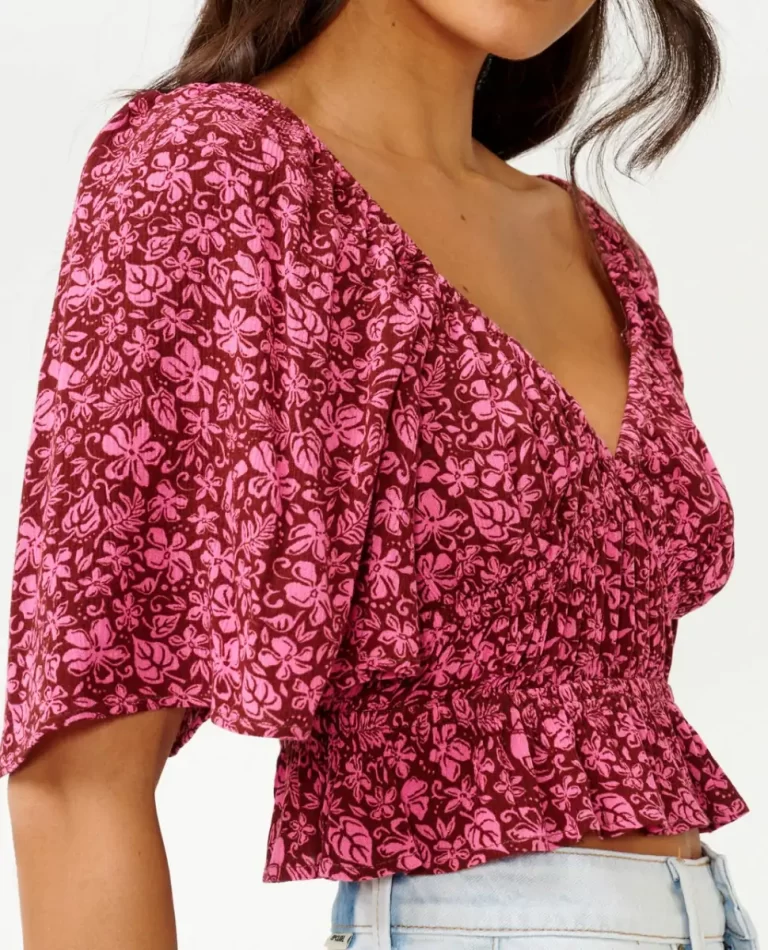 Shirts & Tops Rip Curl Beach Party Short Sleeve Top Women - 5