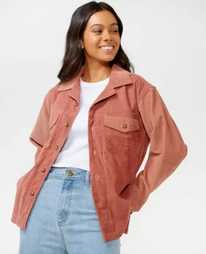 Shirts & Tops Rip Curl Women Stevie Cord Shirt - 1