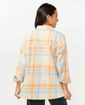 Shirts & Tops Women Rip Curl Beach Party Flannel Shirt - 2