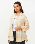 Shirts & Tops Women Rip Curl Beach Party Flannel Shirt - 3