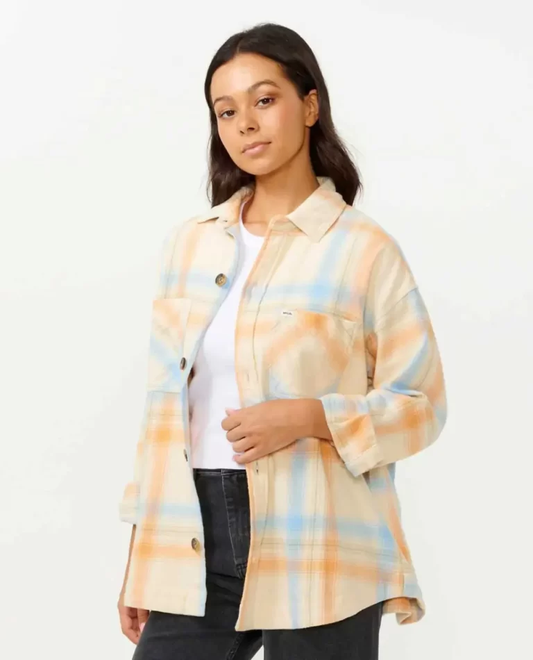 Shirts & Tops Women Rip Curl Beach Party Flannel Shirt - 3