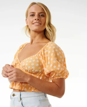 Shirts & Tops Women Rip Curl High Tide Ditsy Top - 1