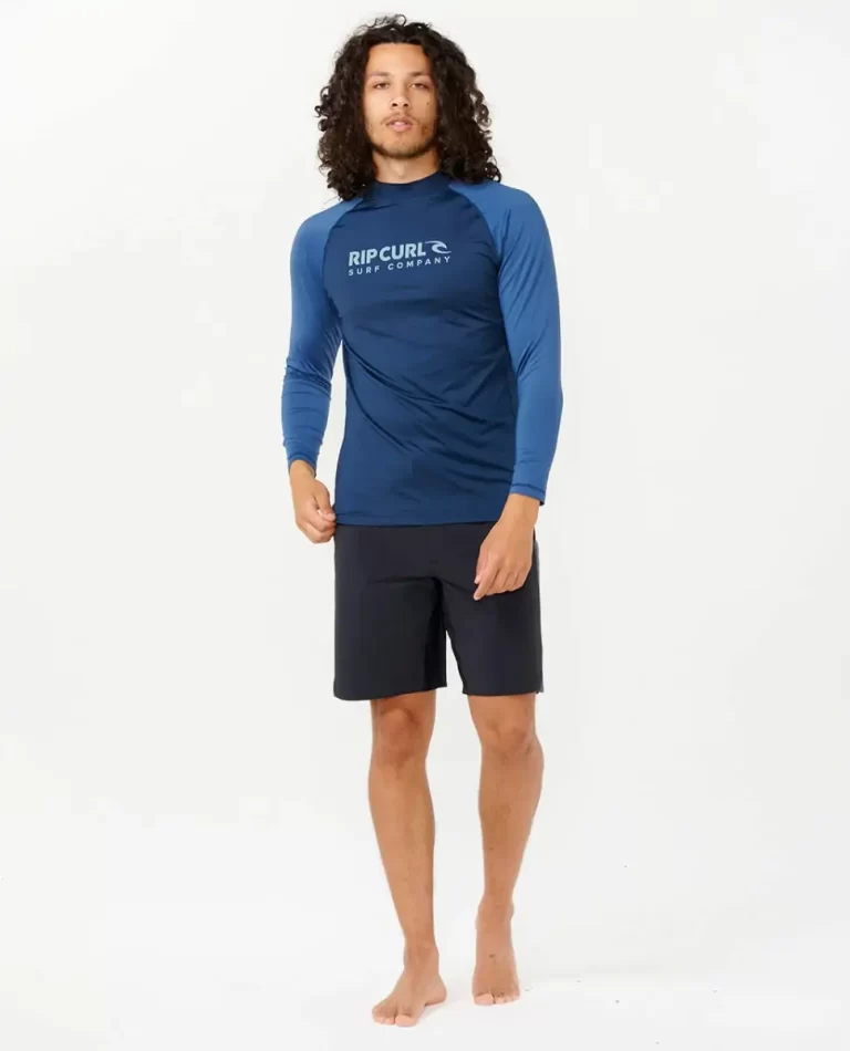 Shock Uv Long Sleeve Rash Guard Men Rash Guards Rip Curl - 4