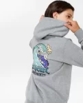 Shred Till Dead Zip Through Fleece Kids Rip Curl Hoodies & Fleece - 5