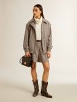 Skirts & Shorts Ecru Brown Women’s Ecru Brown Shorts In Herringbone Wool Women Golden Goose - 4