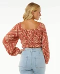Soleil Long Sleeve Top Rip Curl Women Shirts & Tops - 3