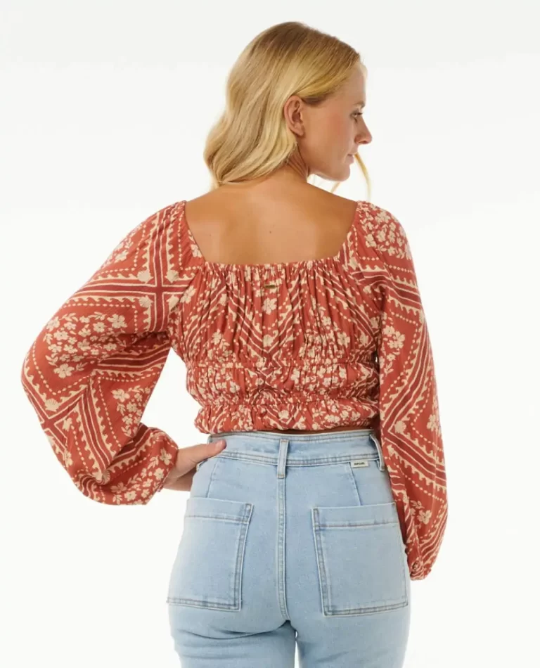 Soleil Long Sleeve Top Rip Curl Women Shirts & Tops - 3