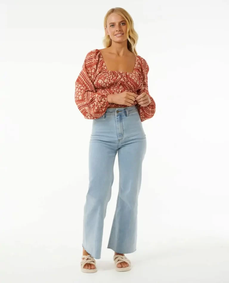Soleil Long Sleeve Top Rip Curl Women Shirts & Tops - 4