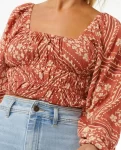 Soleil Long Sleeve Top Rip Curl Women Shirts & Tops - 5