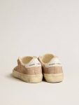 Soul Star In Pink Suede With Milk-White Leather Heel Tab Women Ggdb Classics Golden Goose - 5