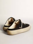 Space-Star Men's Space-Star Sabots In Black Nylon With Black Leather Star Men Golden Goose - 5